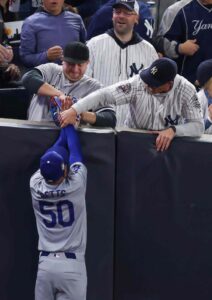 Read more about the article BREAKING: Yankees fans banned from MLB games, Mookie Betts Points out.