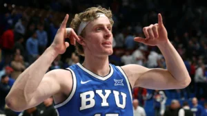 Read more about the article BREAKING NEWS: Richie Saunders Makes BYU History With Big 12 Player Of The Week Honor